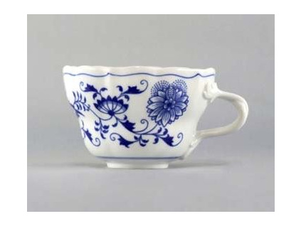 Šálek vysoký 0,40 l, cibulák, Český porcelán