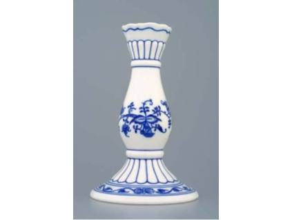 Svícen 1969 16 cm, cibulák, Český porcelán