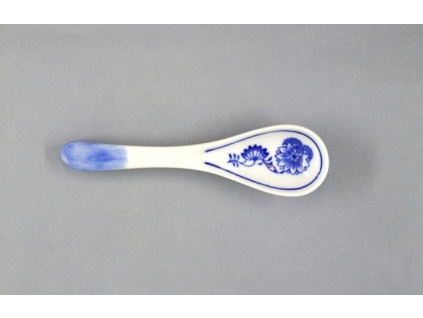 Lžíce Japan 17,2 cm x 4,5 cm, cibulák, Český porcelán