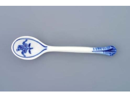 Lžička 12 cm, cibulák, Český porcelán