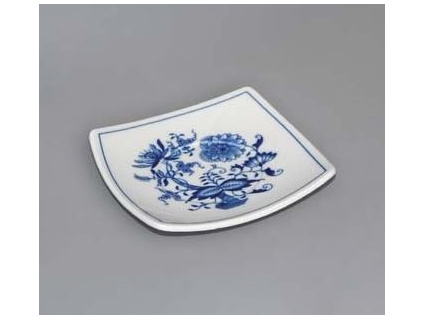 Podšálek zrcadlový Vito 13,3 cm, cibulák, Český porcelán