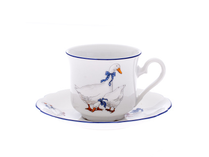 Mary-Anne, šálek s podšálkem na kávu, 0,15 l, porcelán, Leander