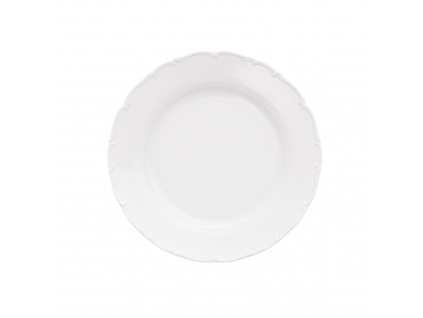 Talíř mělký, 25 cm, bílý porcelán, Ophelia/ Angelina, Thun Rulak Zettlitz