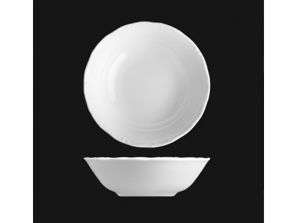 Miska kompotová 13 cm, bílý porcelán, Verona, G. Benedikt