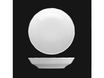Miska kompotová 19 cm, bílý porcelán, Verona, G. Benedikt