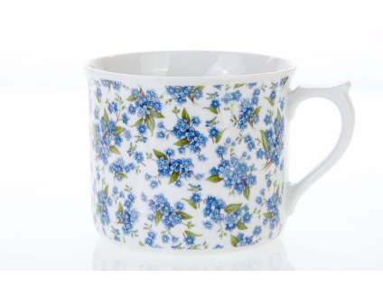 porcelánový mhrnek vařák pomněnky porcelánový svět
