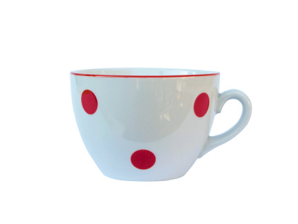 hrnek milada puntiky porcelanovy svet