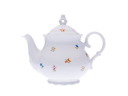 Čajová konvice, 1,2 l, Ophelia, házenka, porcelán Thun R. Z.