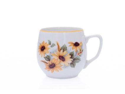 Hrnek Baňák, 0,29 l, Český porcelán Dubí, rudbégie