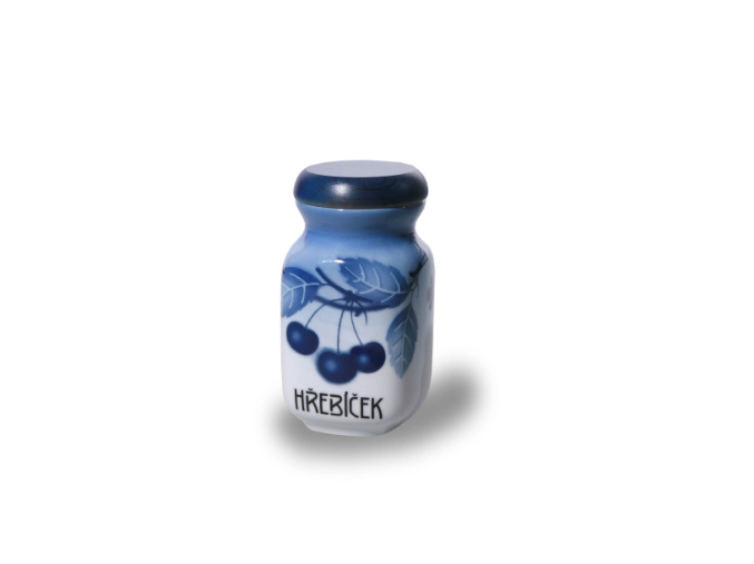 doza 200 ml hrebicek modre tresně porcelan thun