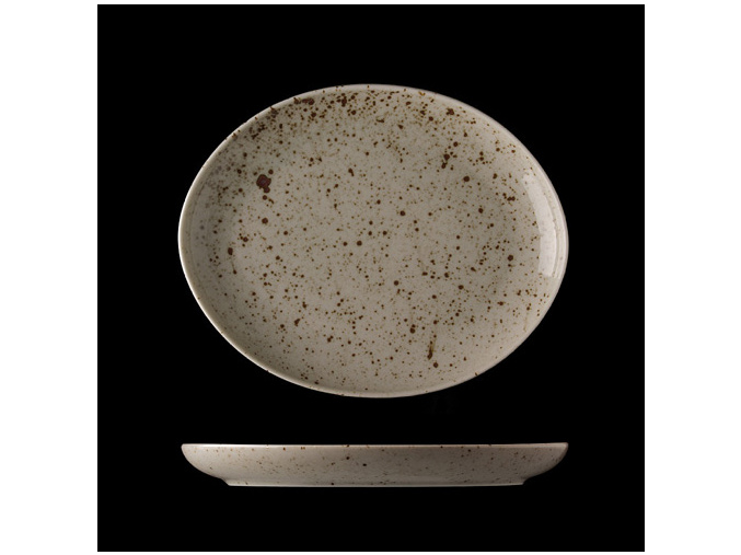 Mísa porcelánová oválná Lifestyle Natural 20 cm lsn3020 v