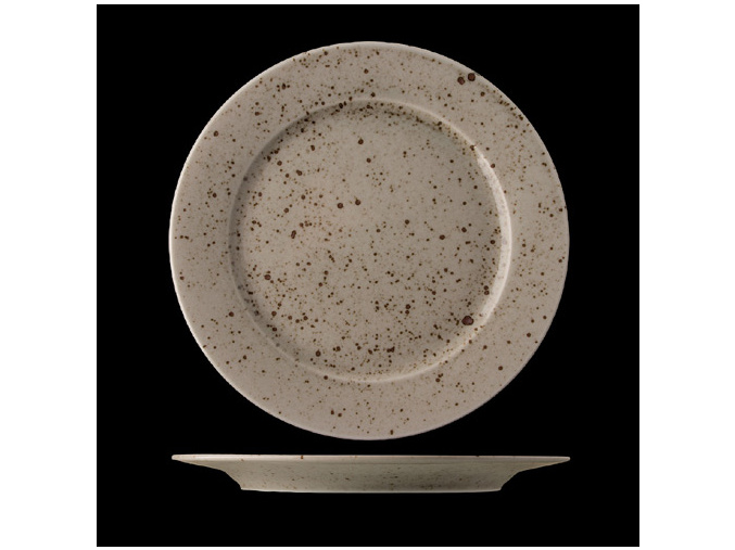 Mělký porcelánový talíř Lifestyle Natural 28 cm lsn2128 v