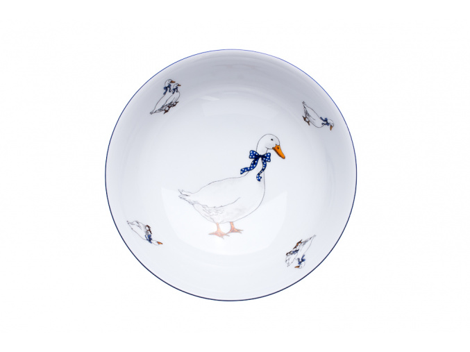 Miska na müsli, husy, 16 cm, porcelán, Thun