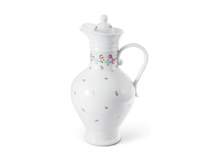 RoseLine, český porcelán, Leander, džbán s víkem 2,3 l Alexandra