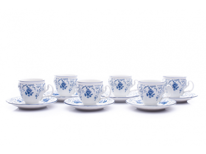 kavove salky souprava bernadotte modre kvety porcelan thun porcelanovy svet