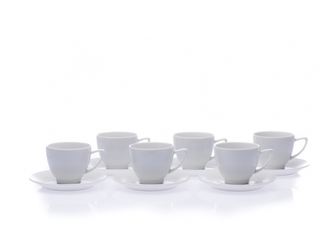 porcelánové šálky na kávu lea 150 ml český porcelán