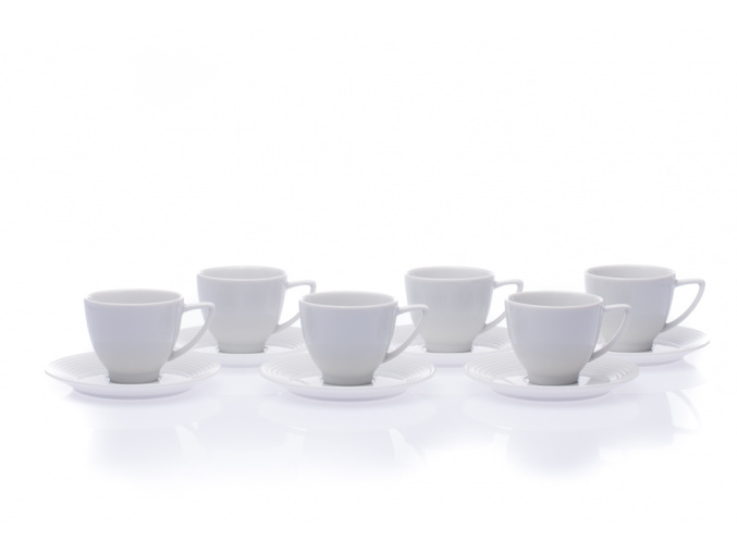 porcelánové šálky na espresso lea 90 ml český porcelán