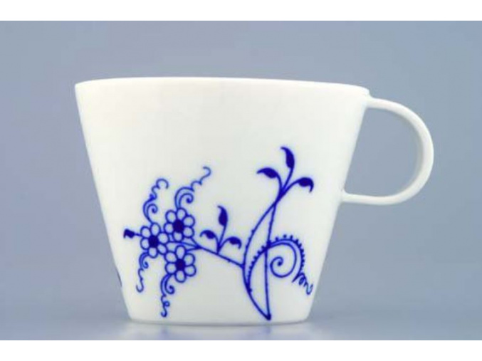 Bohemia Cobalt, šálek a podšálek kávový, 145 ml, porcelán, Dubí