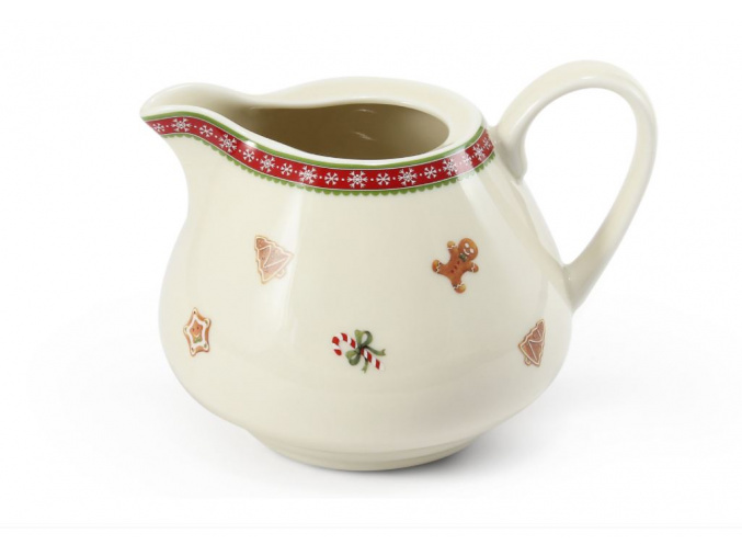 mlékovka, porcelán, vánoce, perníčky, Leander, 350 ml