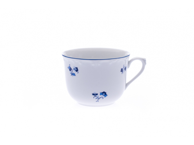 Hrnek R, 270 ml, modrá házenka, Český porcelán