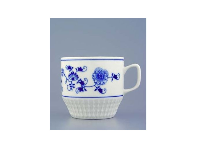 Hrnek Fuji 0,26 l,  cibulák, Český porcelán