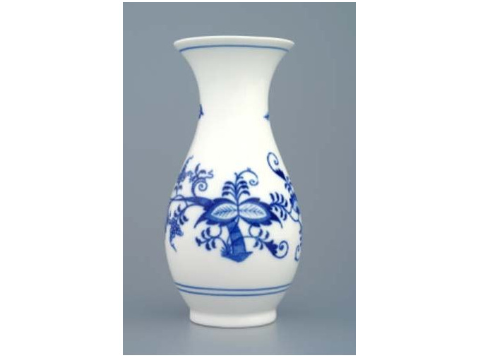 Váza 16,5 cm, cibulák, Český porcelán