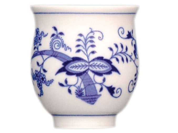 Pohárek na čaj 0,18 l, cibulák, Český porcelán