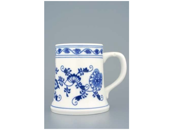 Korbel holba  0,50 l, cibulák, Český porcelán