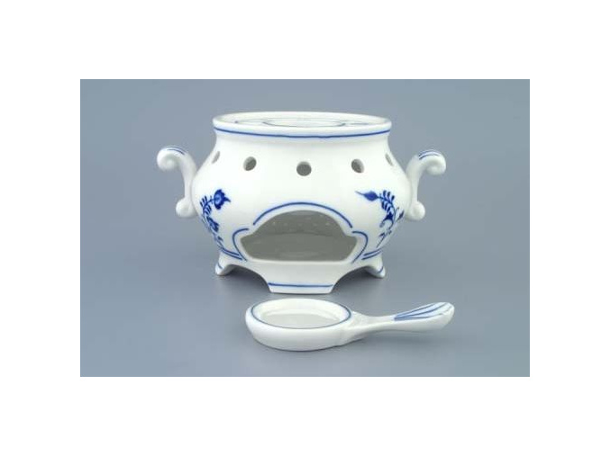 Ohřívač - komplet, 620 g, cibulák, Český porcelán