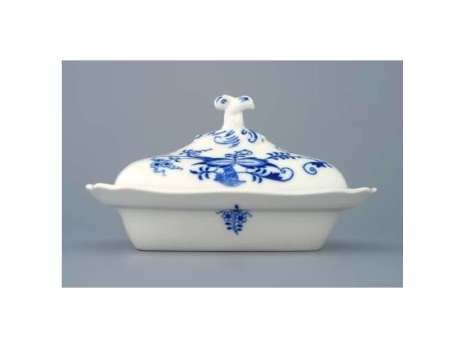 Mísa ragout s víkem,  0,25 l, cibulák, Český porcelán