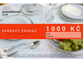 Poukaz 1000 Kč