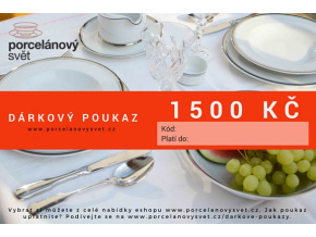 Poukaz 1500 Kč