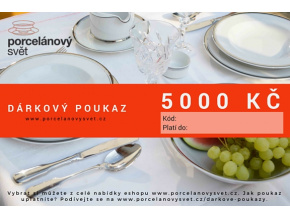 Poukaz 5000 Kč