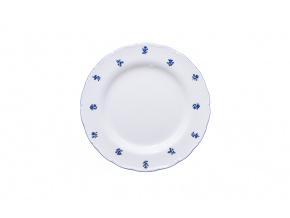 talíř mělký, 25 cm, modrá házenka, thun rz