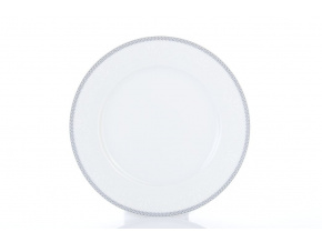 dezertní porcelánový talíř 19 cm opal krajka šedá thun procelánový svět