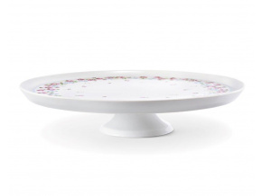 RoseLine, český porcelán, Leander, dortový talíř 28 cm Sabina pohled 2