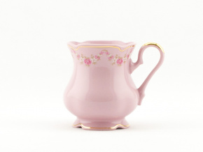 Mary-Anne hrnek 0,25 l, růžový porcelán, kytičky, Leander