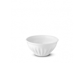 Miska, bílá, Ribby, 15 cm, český porcelán, G. Benedikt