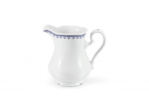 Mlékovka, 1 l, český porcelán, Hyggeline, modrá, Leander