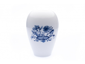 Váza, cibulák, 17 cm, Saphyr, český porcelán, Thun