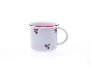 Hrnek Tina, růžová házenka, 250 ml, porcelán Dubí