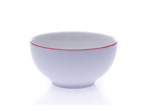 Miska na musli, Vital, červená linka, 0,70 l , porcelán Thun