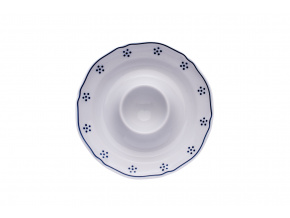 Kalíšek na vejce 12 cm, modrá Valbella,porcelán, G. Benedikt