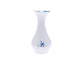 Váza kytka, 16,5 cm, pomněnky, Český porcelán