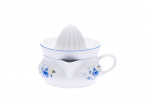 Lis na citrón, 2dílný komplet, pomněnky, Český porcelán