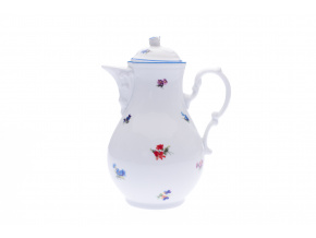 Konvice kávová, 0,90 l, rakouská házenka, Český porcelán