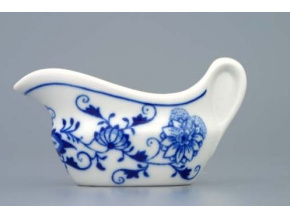 Omáčník oválný bez podstavce s uchem  0,05 l,  cibulák, Český porcelán