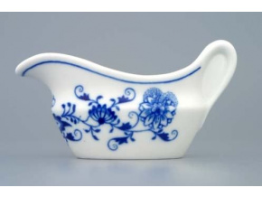 Omáčník oválný bez podstavce s uchem  0,10 l,  cibulák, Český porcelán