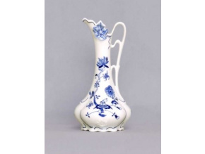 Váza secesní  21 cm, cibulák, Český porcelán