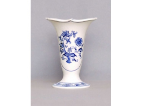 Váza Dux  20 cm, cibulák, Český porcelán
